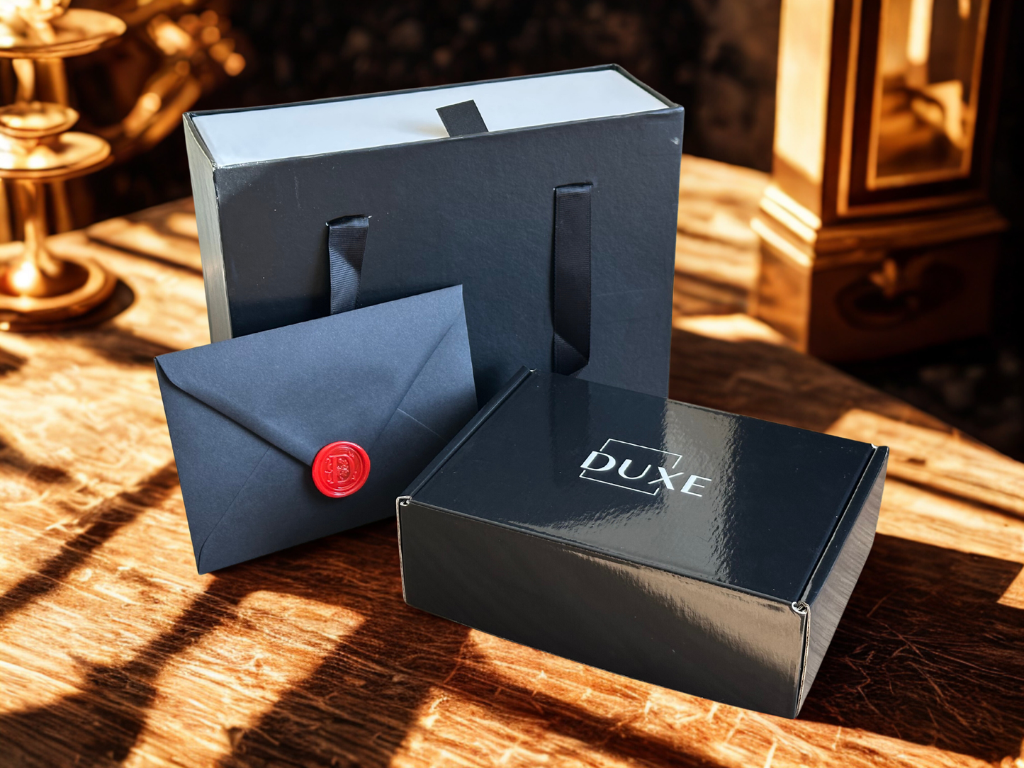 одаръчен комплект за лице DUXE Full Face Trio Set в луксозна подаръчна кутия